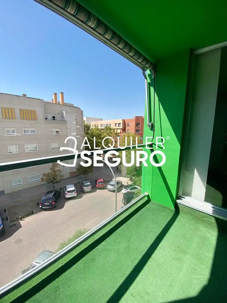 Exterior view of Flat for rent in Madrid  with Air Conditioner, Heating and Terrace