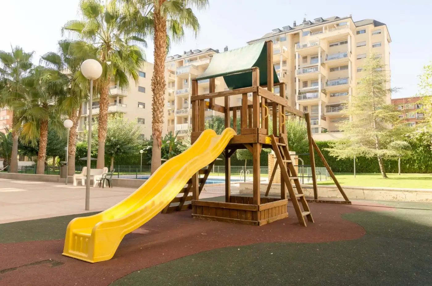 Vista exterior de Pis de lloguer en Valencia amb Aire condicionat, Calefacció i Jardí privat