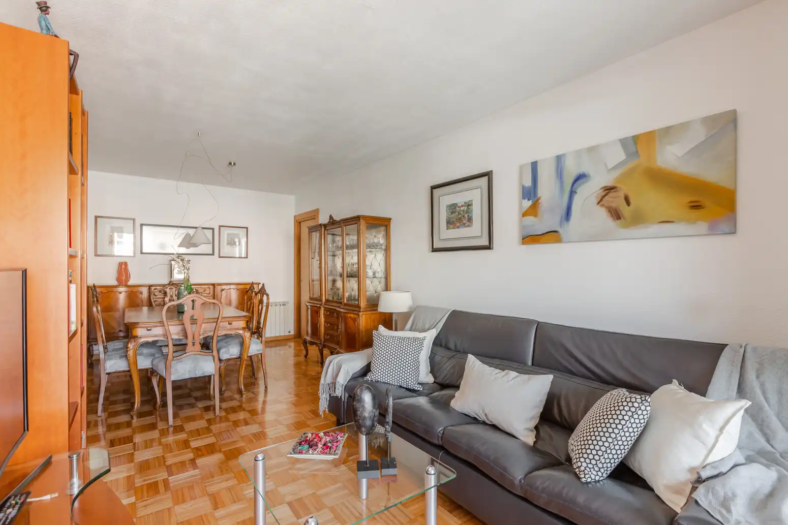 Sala d'estar de Pis en venda en  Pamplona / Iruña amb Calefacció, Terrassa i Traster