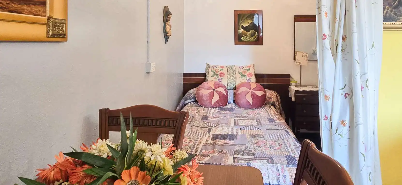 Schlafzimmer von Haus oder Chalet zum Verkauf in Sant Miquel de Fluvià mit Terrasse und Möbliert