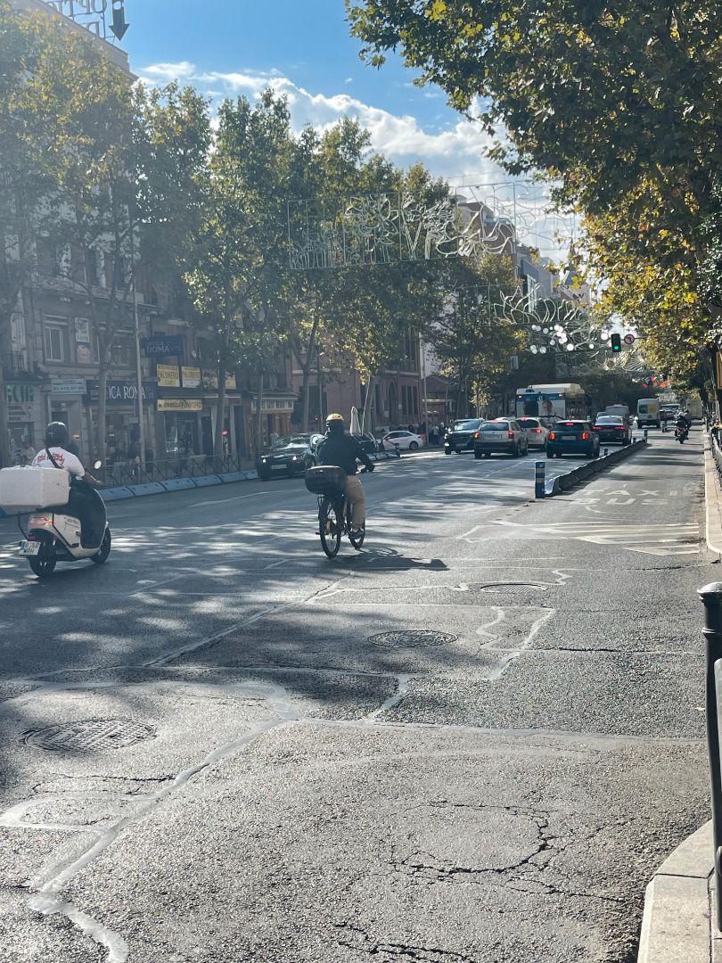 Vista exterior de Pis en venda en  Madrid Capital amb Calefacció, Terrassa i Balcó
