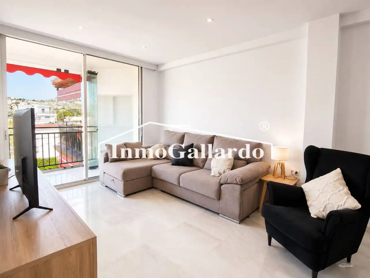 Sala de estar de Piso en venta en Málaga con Aire acondicionado, Calefacción y Terraza