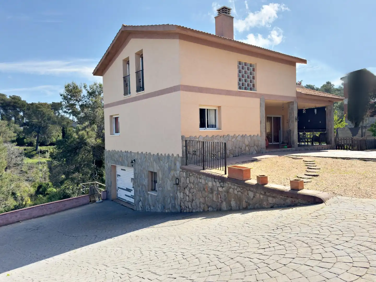 Exterior view of Houses for sale in Vallirana  with Heating, Private garden and Terrace