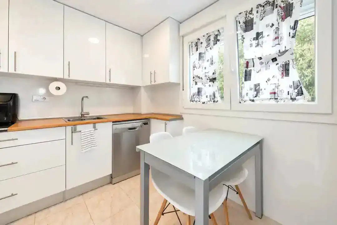 Cocina de Piso en venta en Colmenar Viejo con Calefacción, Parquet y Terraza