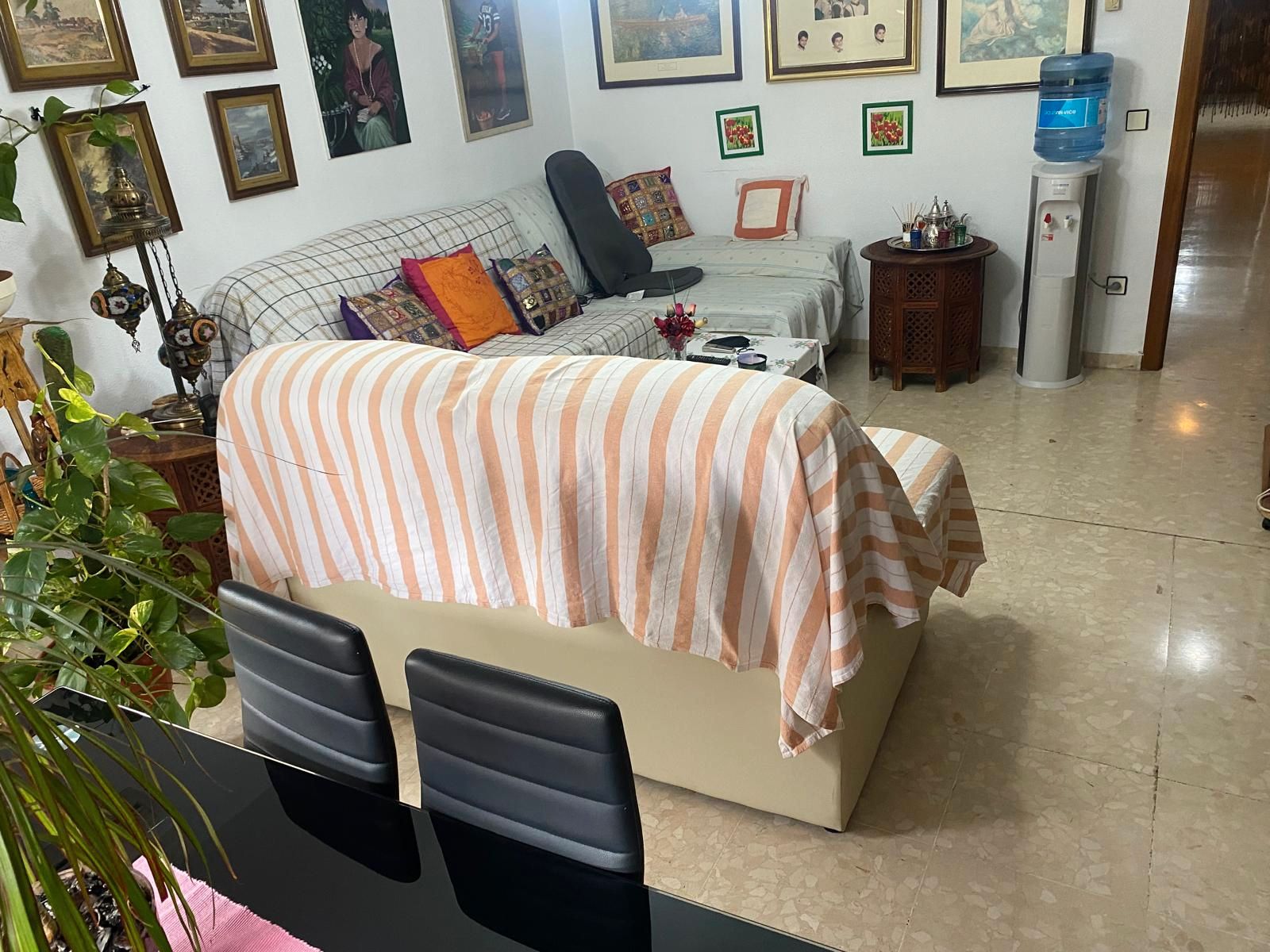 Sala de estar de Piso en venta en Ciudad Real Capital con Aire acondicionado, Calefacción y Amueblado