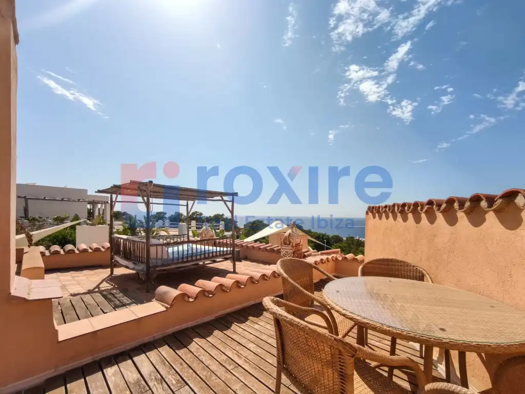 Terraza de Casa adosada de alquiler en Sant Josep de sa Talaia con Aire acondicionado, Terraza y Amueblado