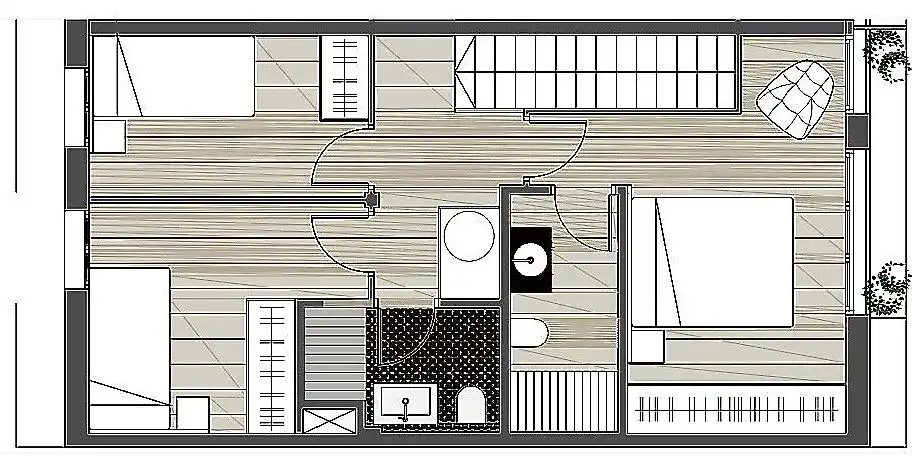 Maisonette zum Verkauf in Barcelona mit Klimaanlage, Heizung und Parkett