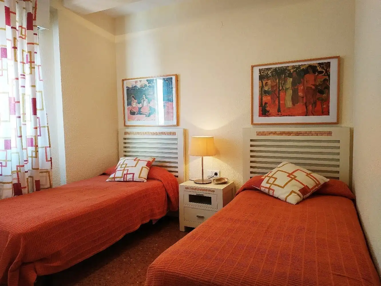 Bedroom of Flat for rent in Punta Umbría  with Air Conditioner, Terrace and Furnished