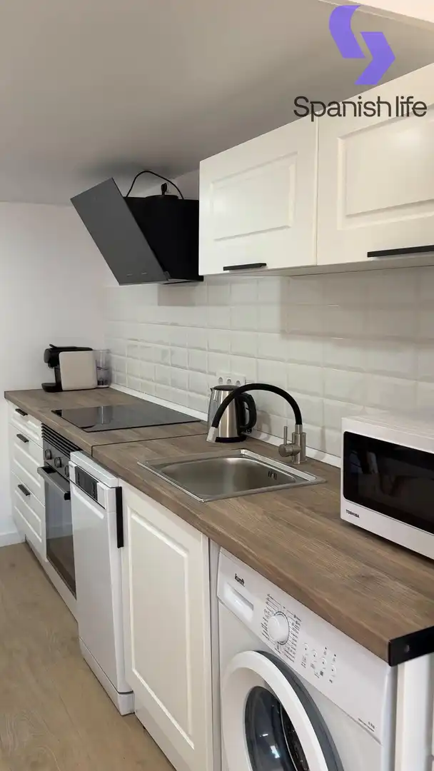 Cocina de Apartamento en venta en Benidorm con Amueblado