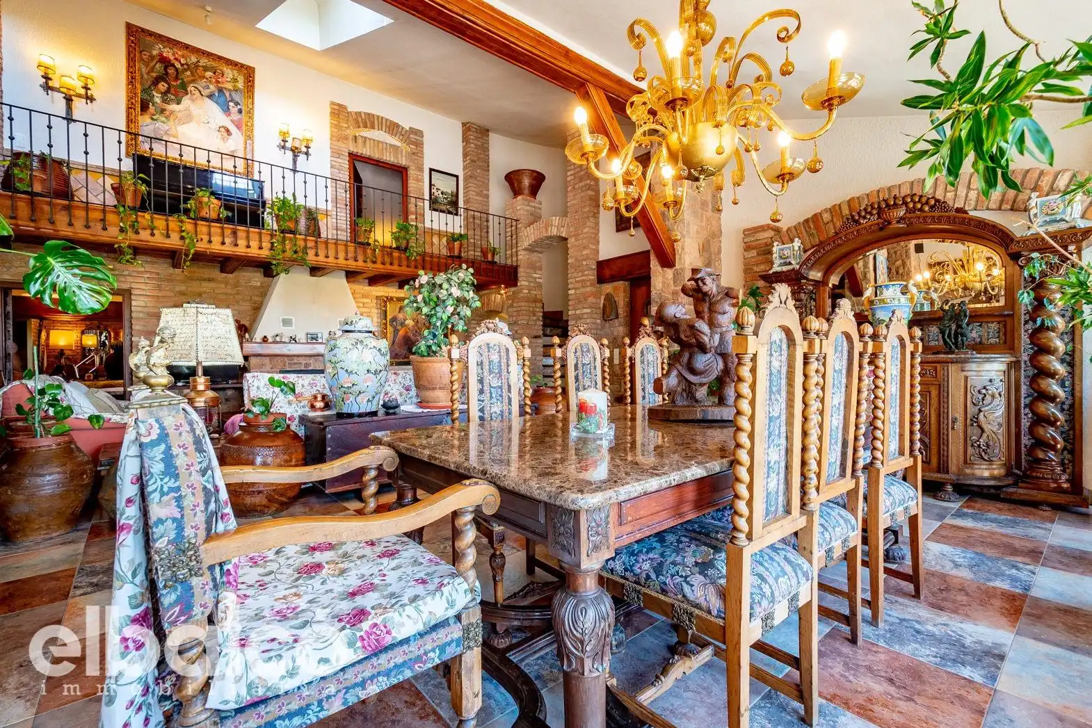 Comedor de Casa o chalet en venta en El Milà con Aire acondicionado, Jardín privado y Terraza