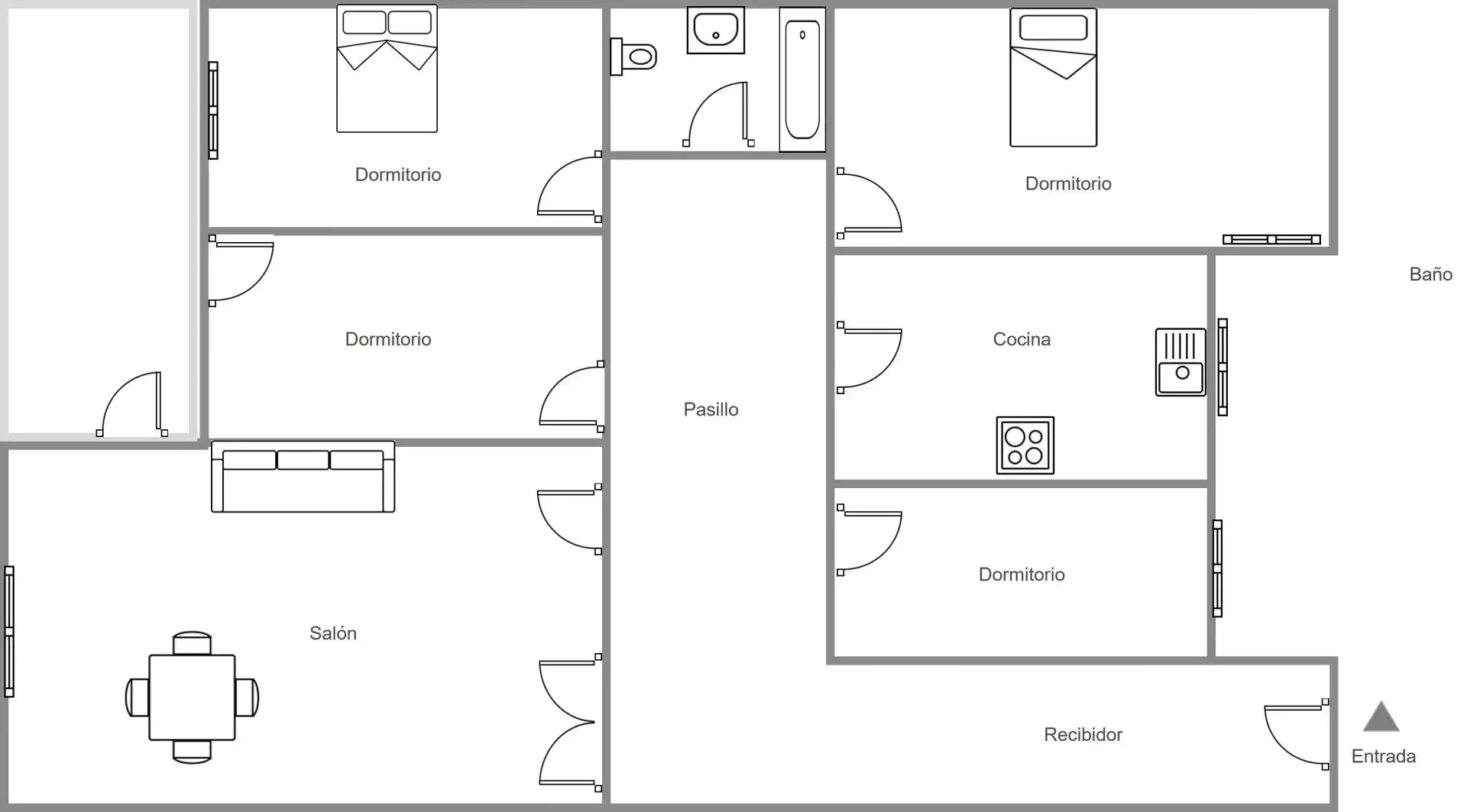 Flat for sale in de Faraday, Ca n'Aurell
