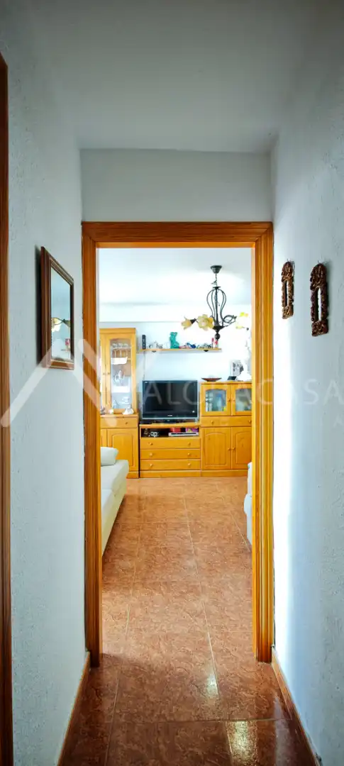 Sala de estar de Piso en venta en Málaga con Amueblado