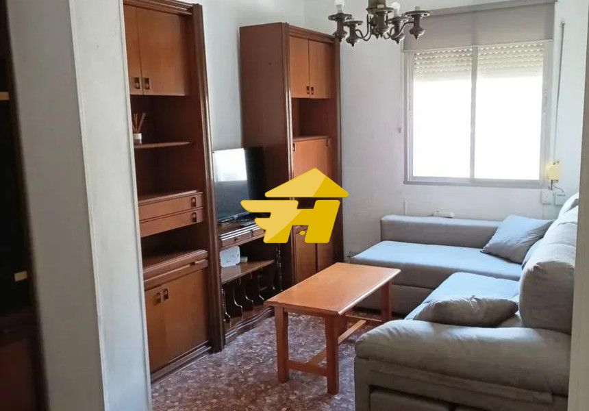 Sala d'estar de Pis de lloguer en Málaga Capital amb Aire condicionat i Moblat