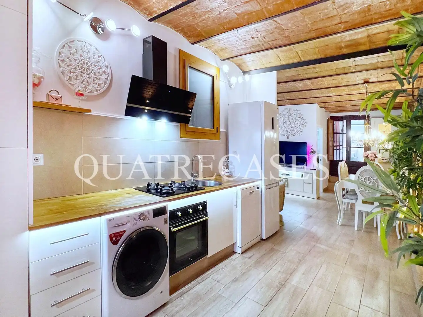 Cocina de Piso en venta en Barcelona con Aire acondicionado, Calefacción y Parquet