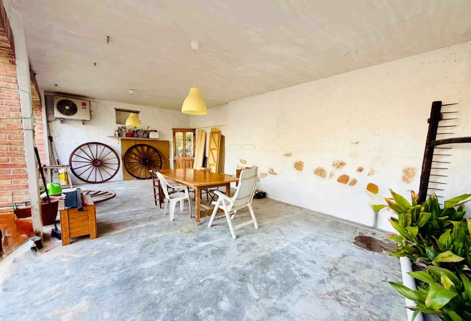 Finca rústica de lloguer en Canyelles amb Aire condicionat, Calefacció i Jardí privat
