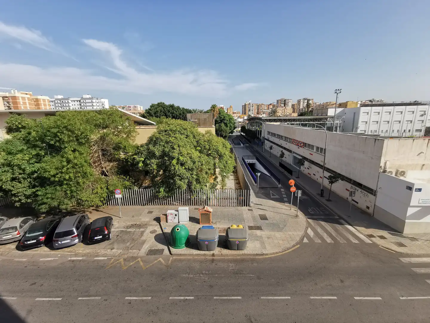 Exterior view of Flat for rent in Cruz de Humilladero