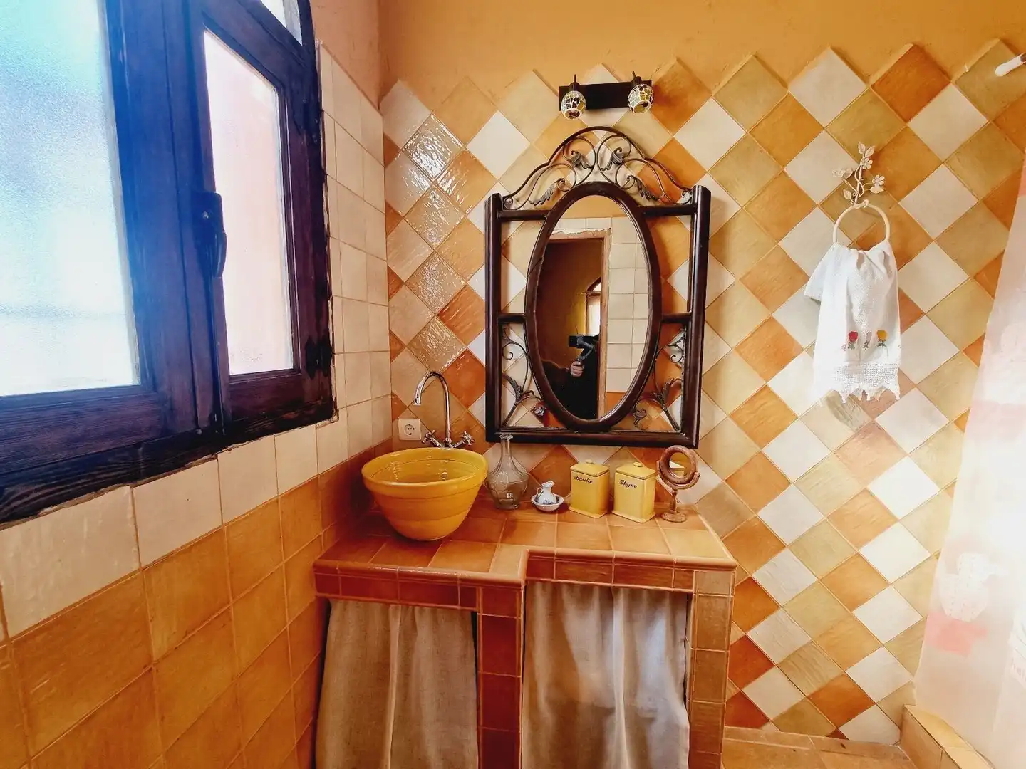 Baño de Casa o chalet en venta en Cuevas del Almanzora con Aire acondicionado, Terraza y Amueblado
