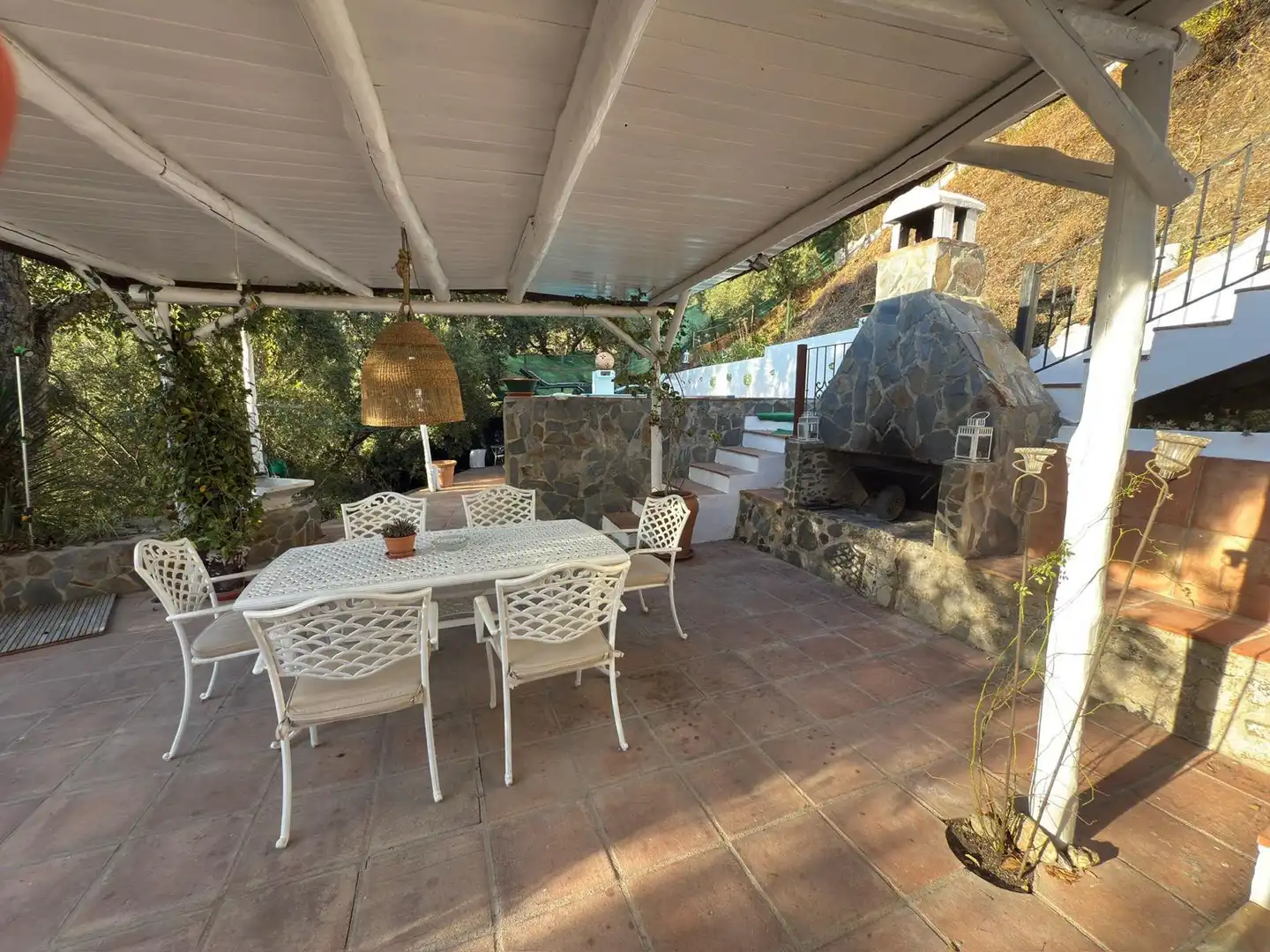 Terrassa de Casa o xalet de lloguer en Genalguacil amb Terrassa