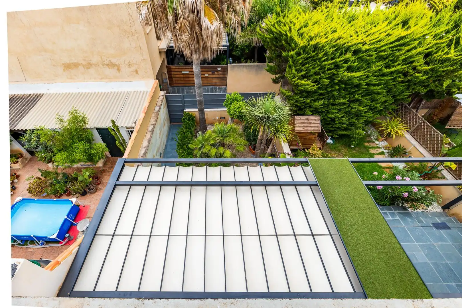 Terraza de Casa adosada de alquiler en  Palma de Mallorca con Aire acondicionado, Jardín privado y Terraza