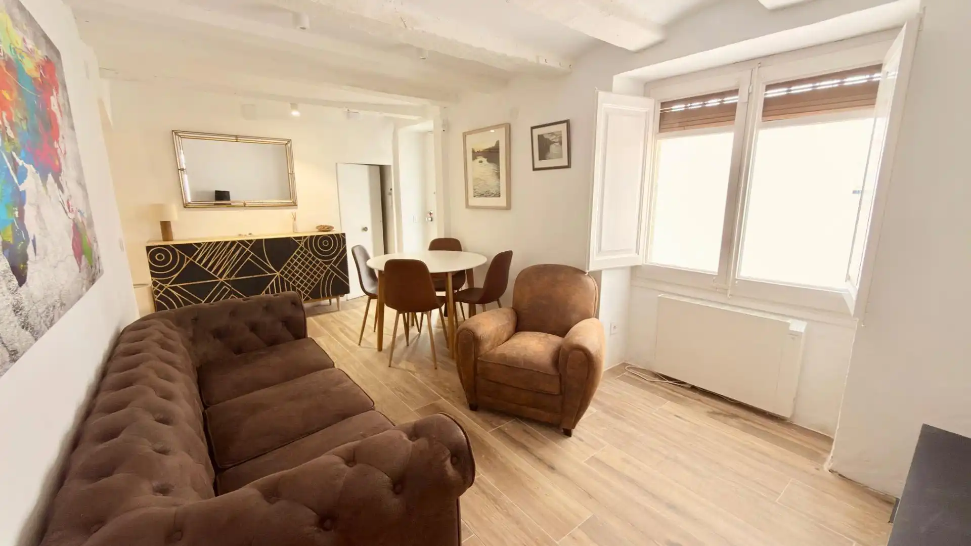 Sala d'estar de Casa o xalet en venda en Cunit amb Aire condicionat, Calefacció i Terrassa