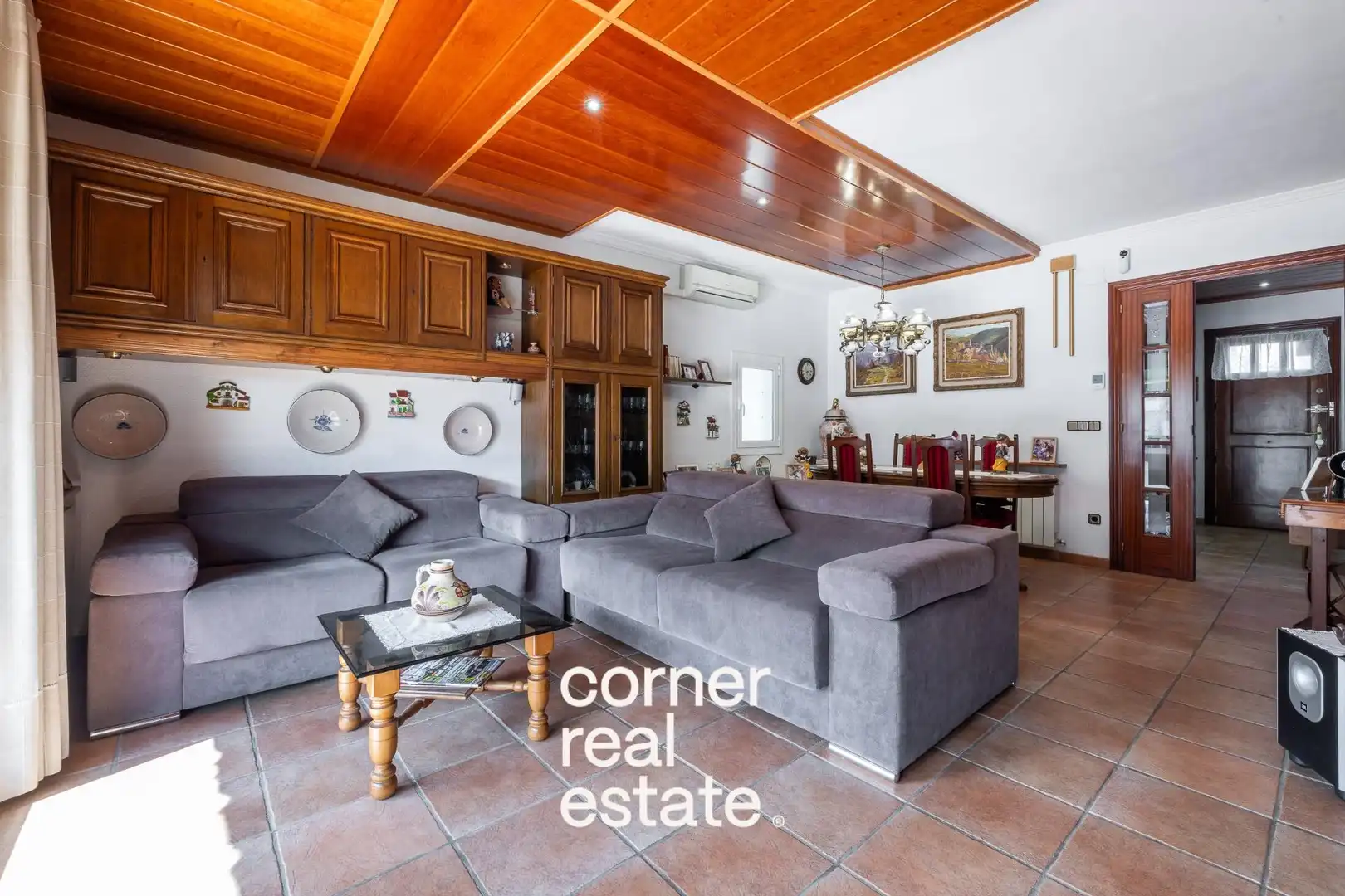 Living room of Detached homes for sale in Ripollet  with Air Conditioner, Heating and Private garden