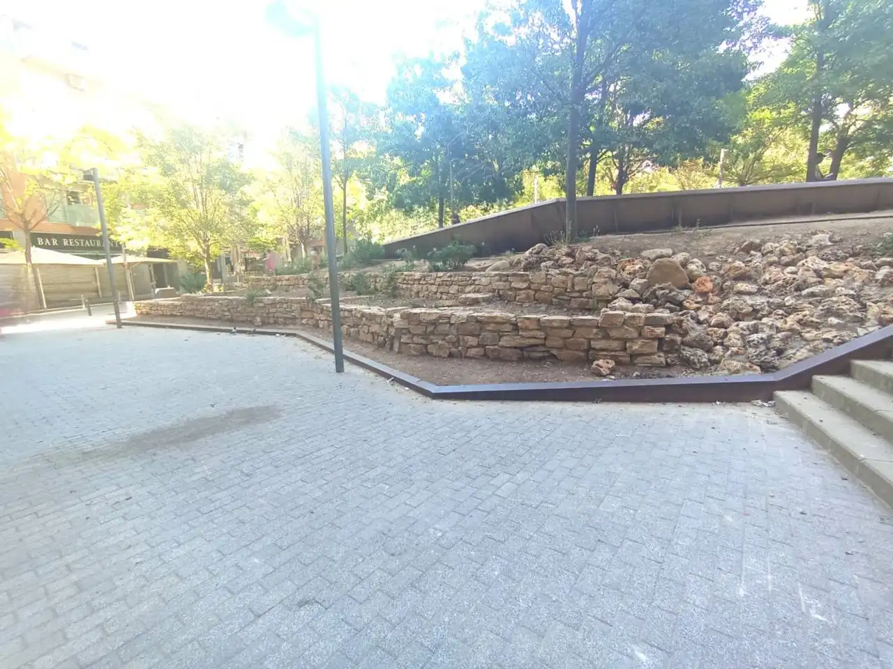 Terraza de Local de alquiler en Rubí