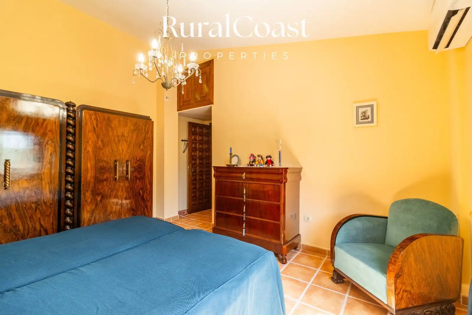 Habitación de Casa o chalet en venta en Tibi con Aire acondicionado, Calefacción y Jardín privado