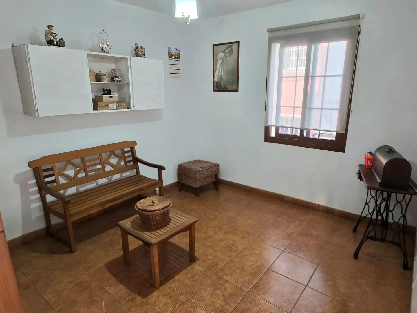 Sala de estar de Casa adosada en venta en La Orotava con Amueblado