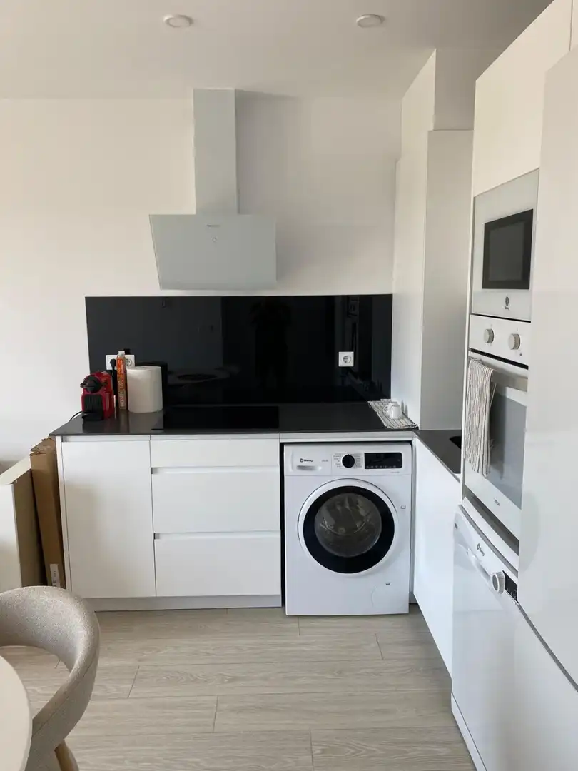 Cocina de Piso de alquiler en Sant Joan d'Alacant con Aire acondicionado, Terraza y Trastero
