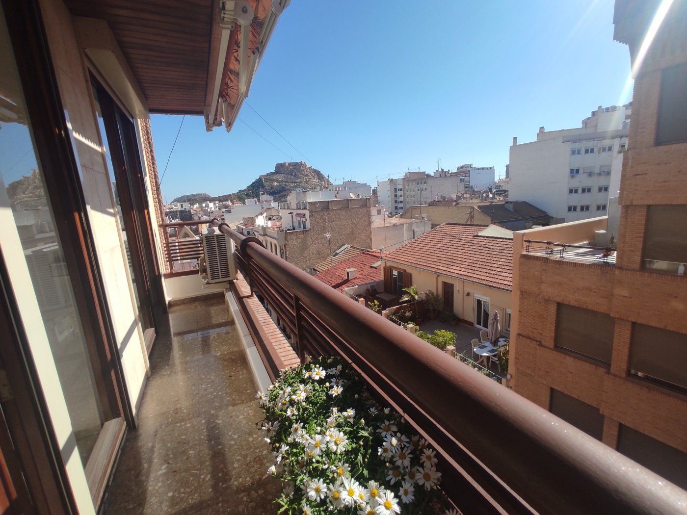 Terraza de Piso de alquiler en Alicante / Alacant con Balcón
