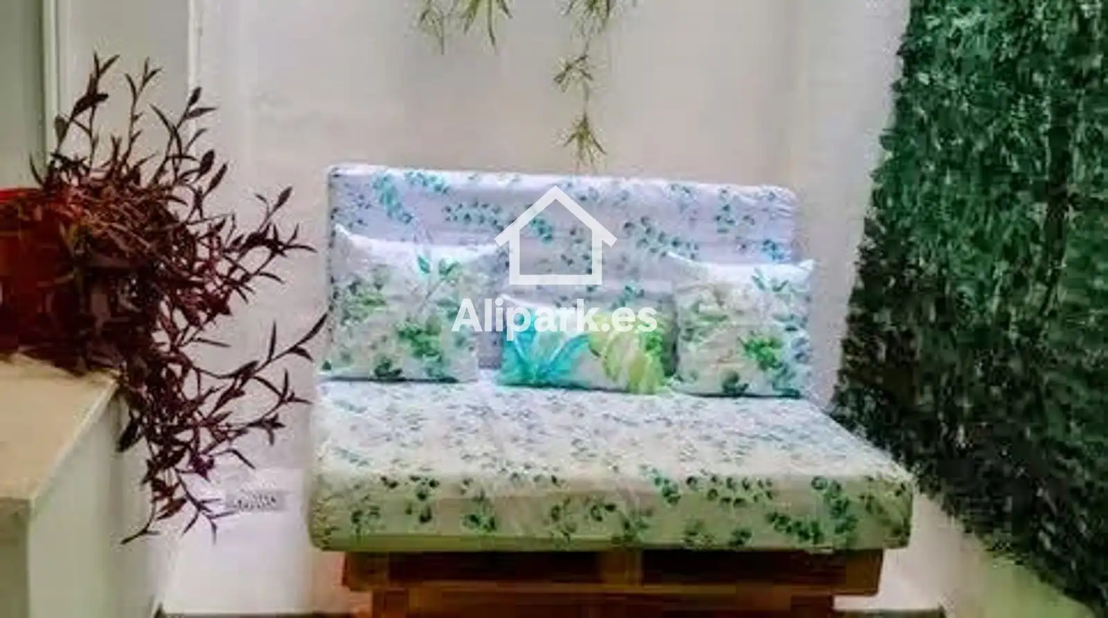 Jardín de Piso en venta en Alicante / Alacant con Aire acondicionado y Amueblado