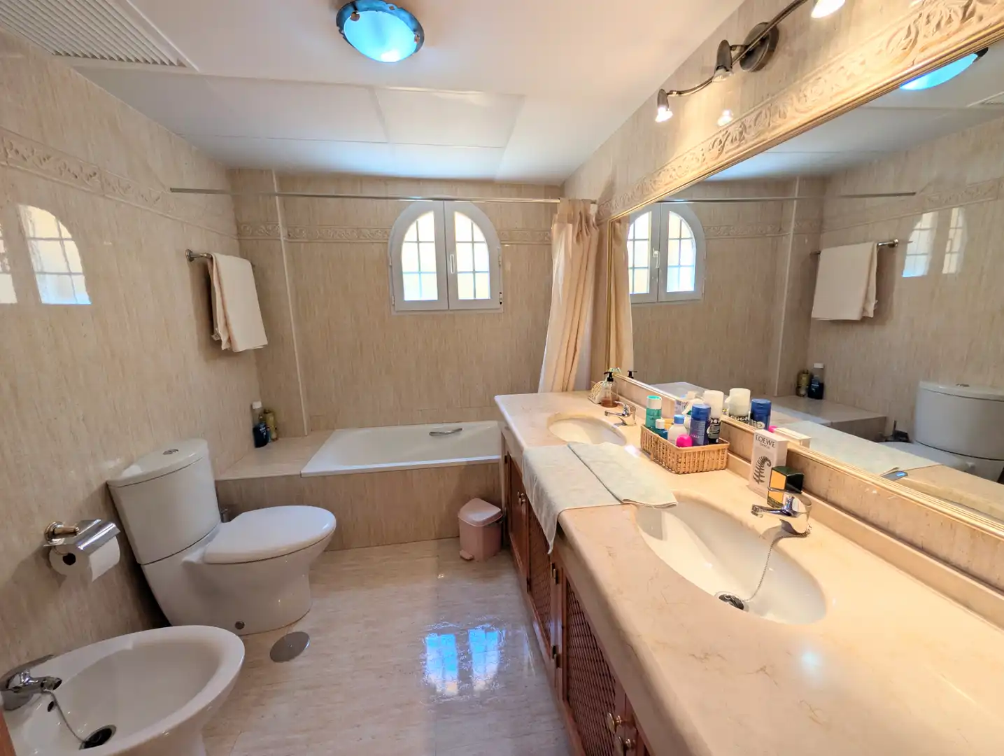 Baño de Casa o chalet en venta en Cartagena con Aire acondicionado, Calefacción y Jardín privado