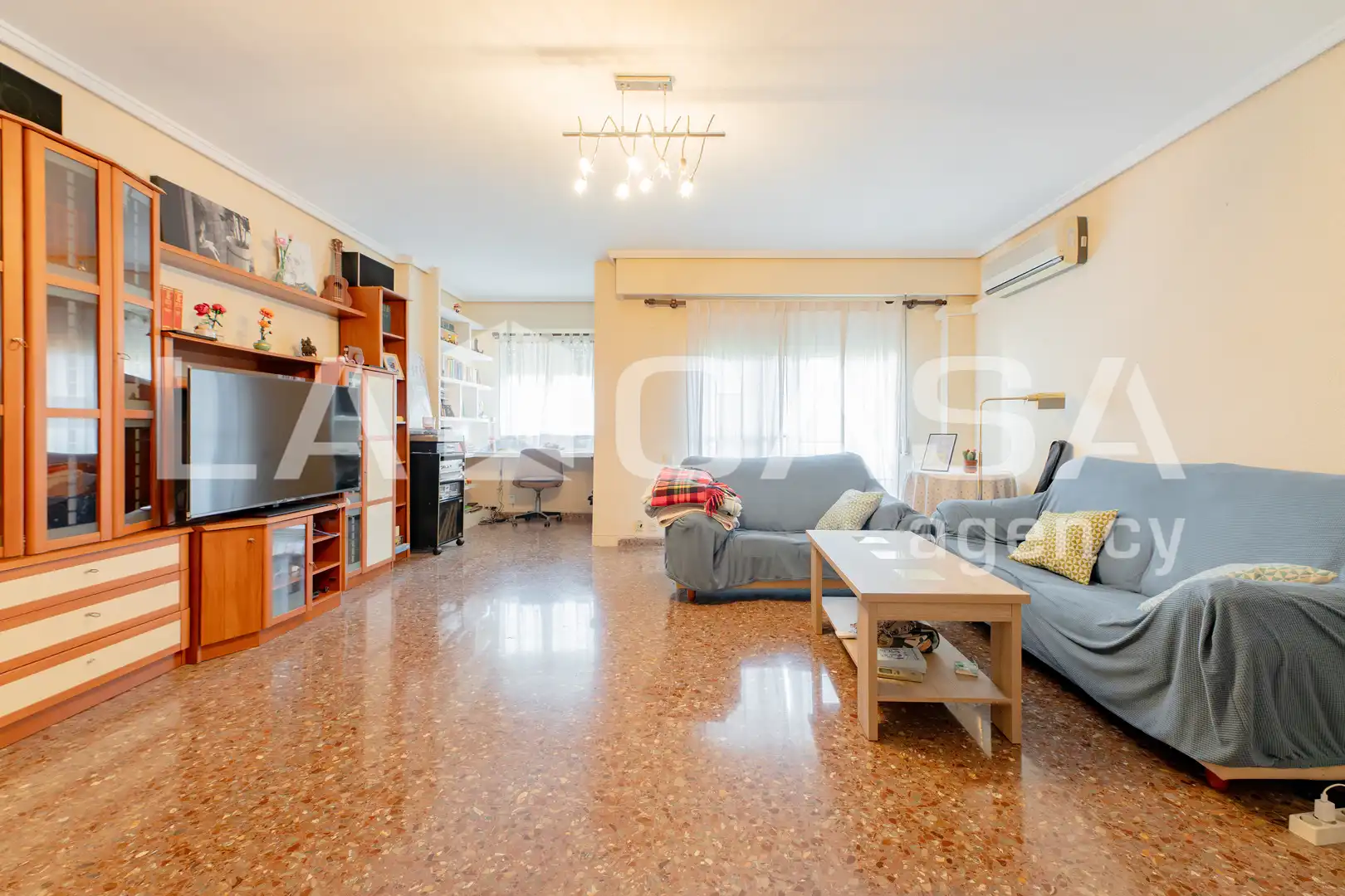 Sala de estar de Piso en venta en  Valencia Capital con Balcón