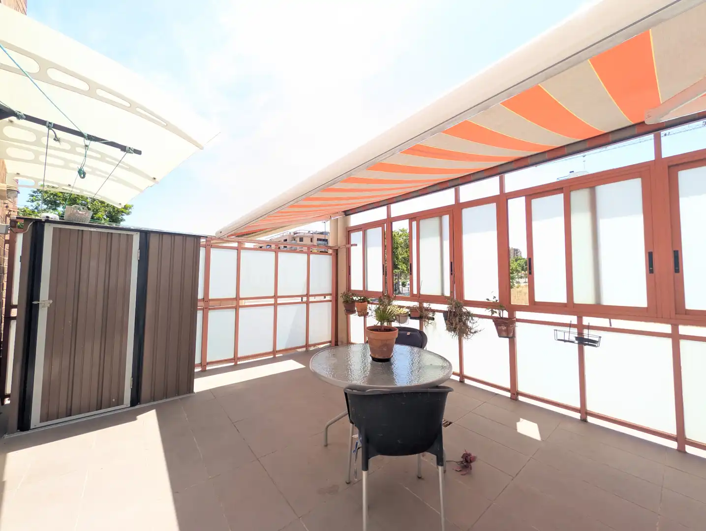Terraza de Casa adosada en venta en Zaragoza con Aire acondicionado, Calefacción y Parquet
