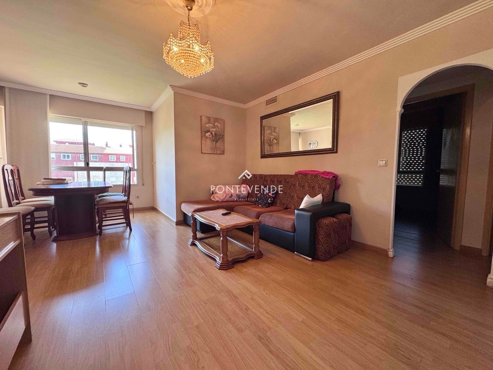 Sala de estar de Piso en venta en Pontevedra Capital 