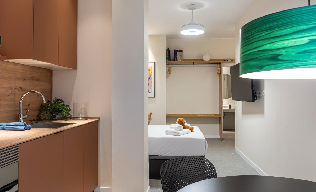 Bedroom of Study for sale in  Valencia Capital  with Air Conditioner, Furnished and Microwave
