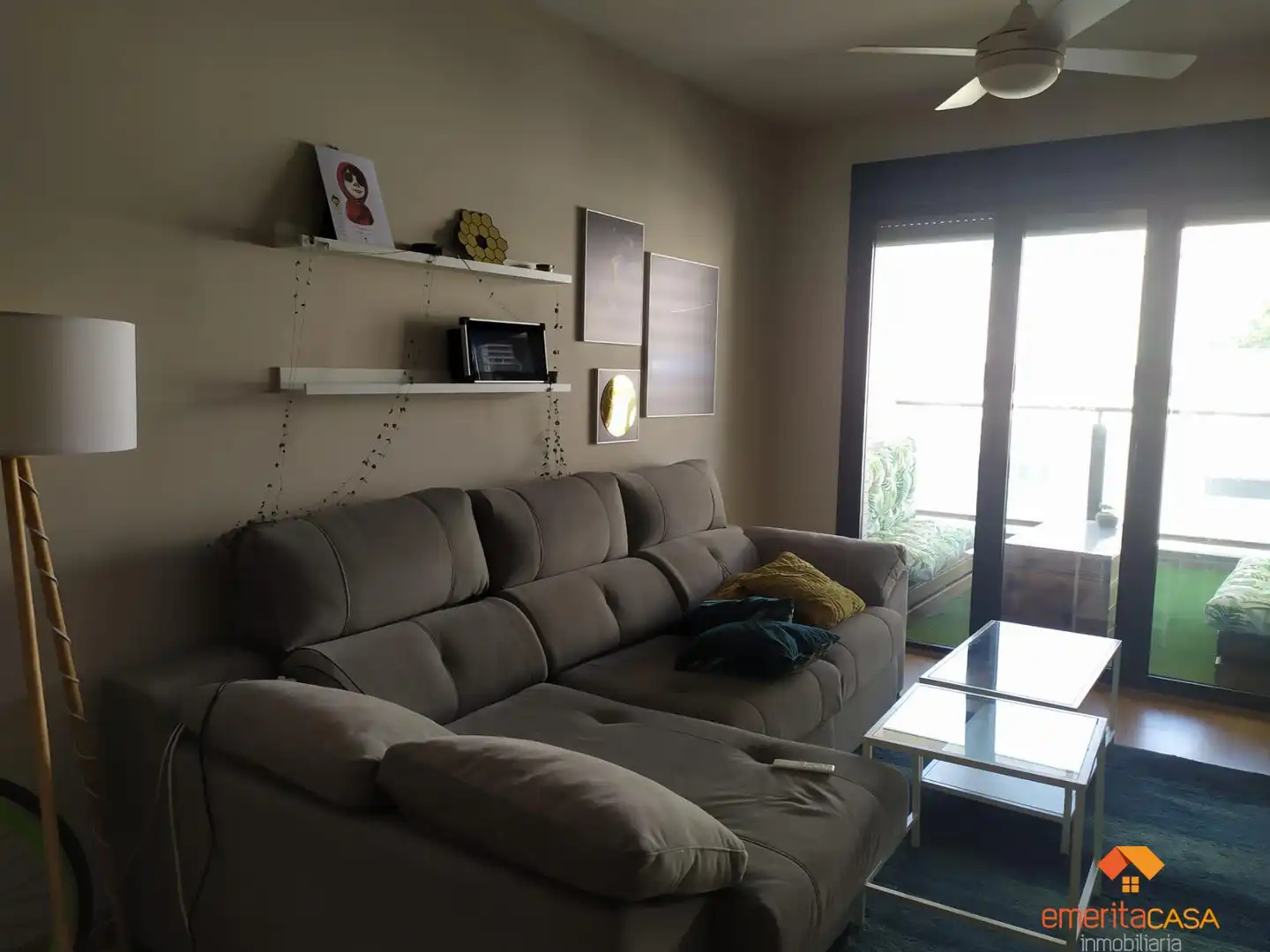 Sala de estar de Piso en venta en Cáceres con Aire acondicionado, Calefacción y Terraza