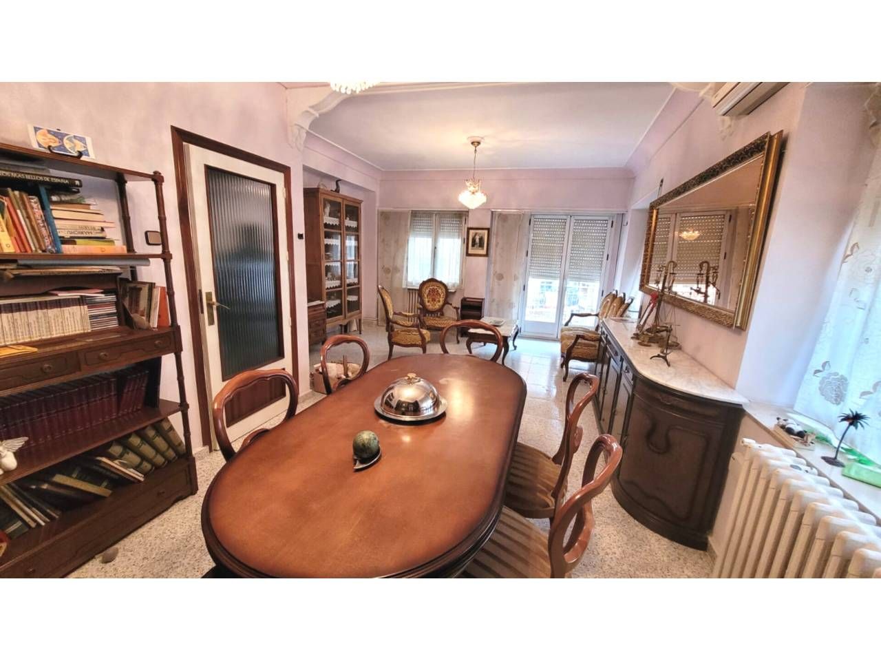 Dining room of Flat for sale in  Albacete Capital  with Heating and Balcony