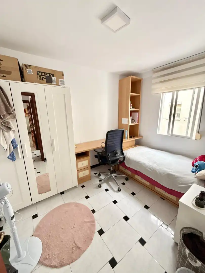 Bedroom of Flat for rent in Málaga  with Furnished