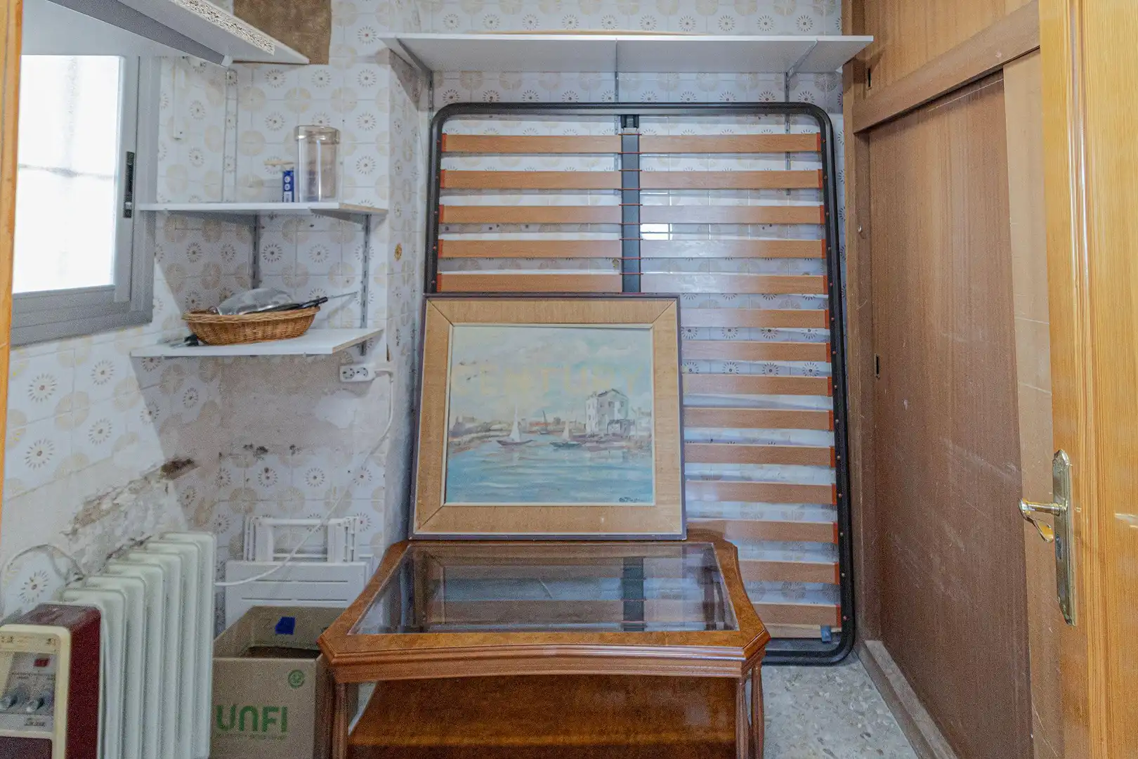 Schlafzimmer von Wohnungen zur Miete in Calpe / Calp mit Klimaanlage, Ofen und Waschmaschine