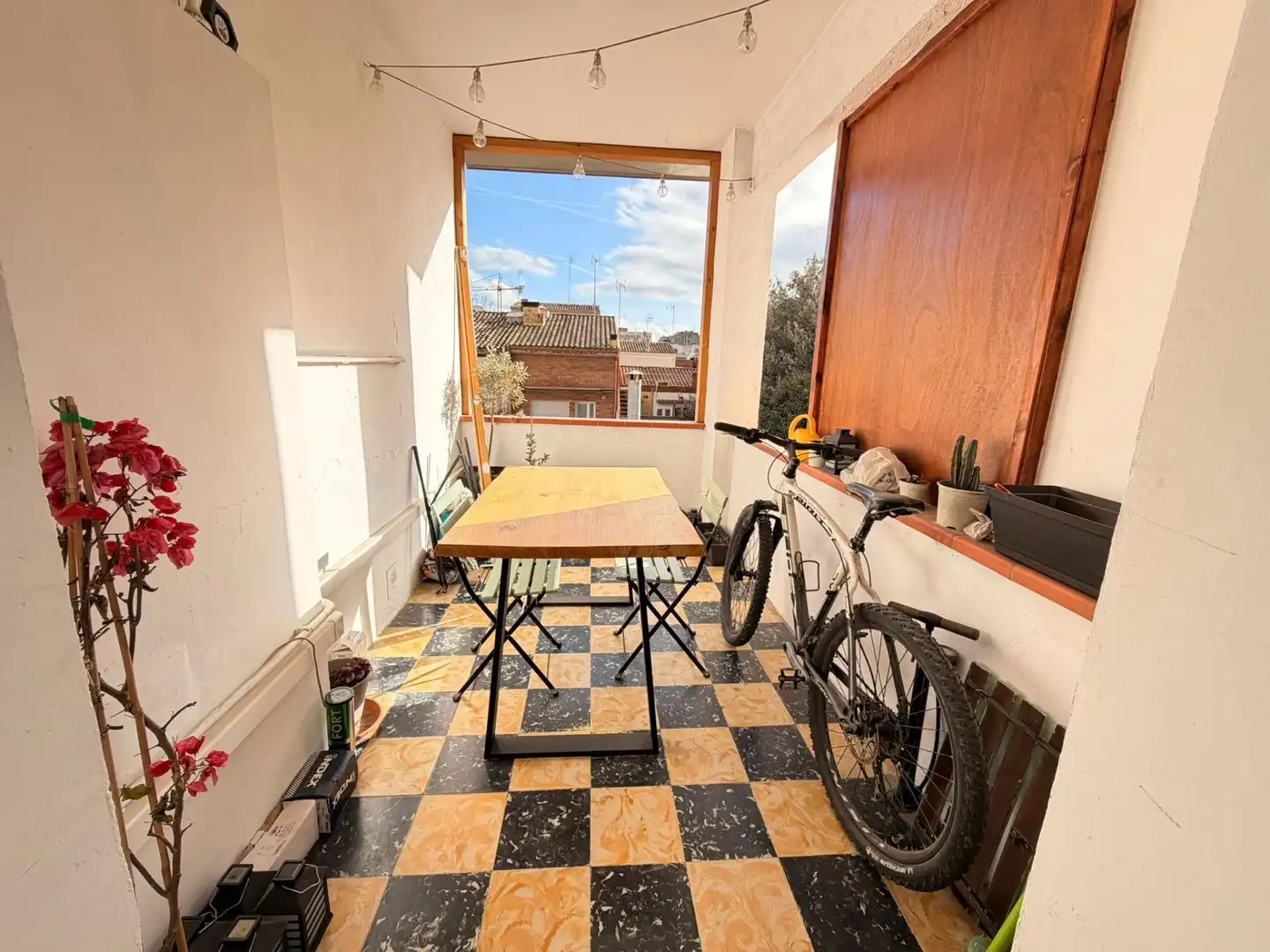 Balcony of Flat for sale in Granollers  with Air Conditioner, Heating and Parquet flooring