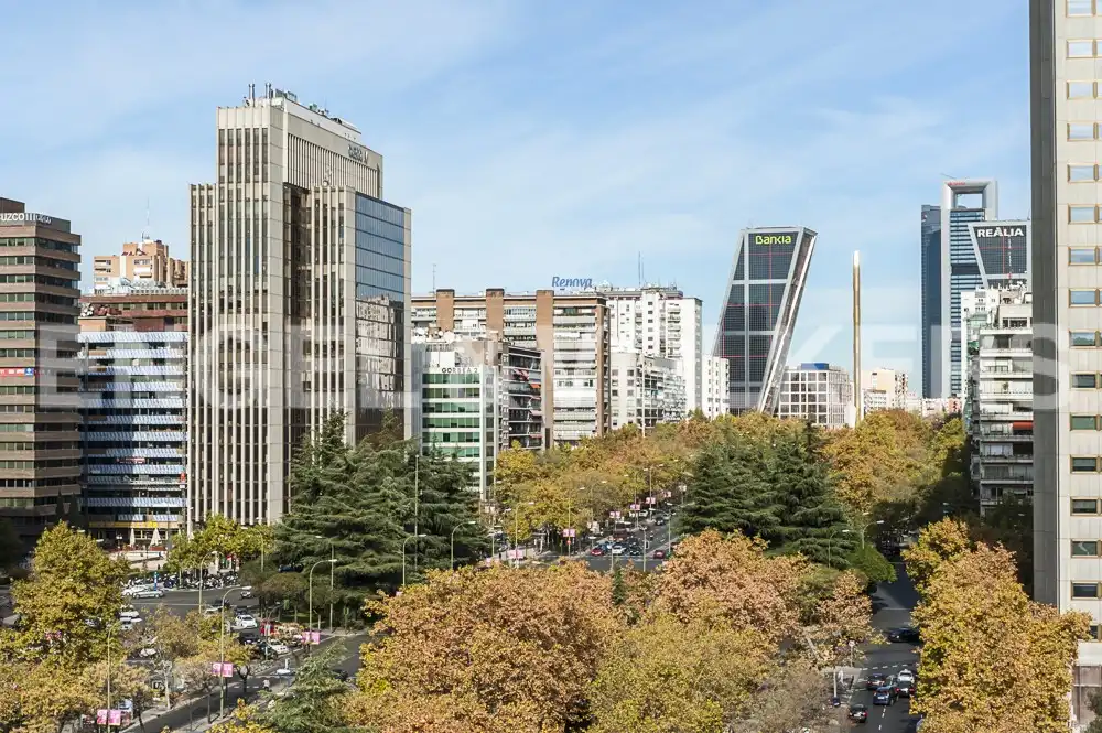 Vista exterior de Pis de lloguer en Madrid amb Aire condicionat, Calefacció i Parquet