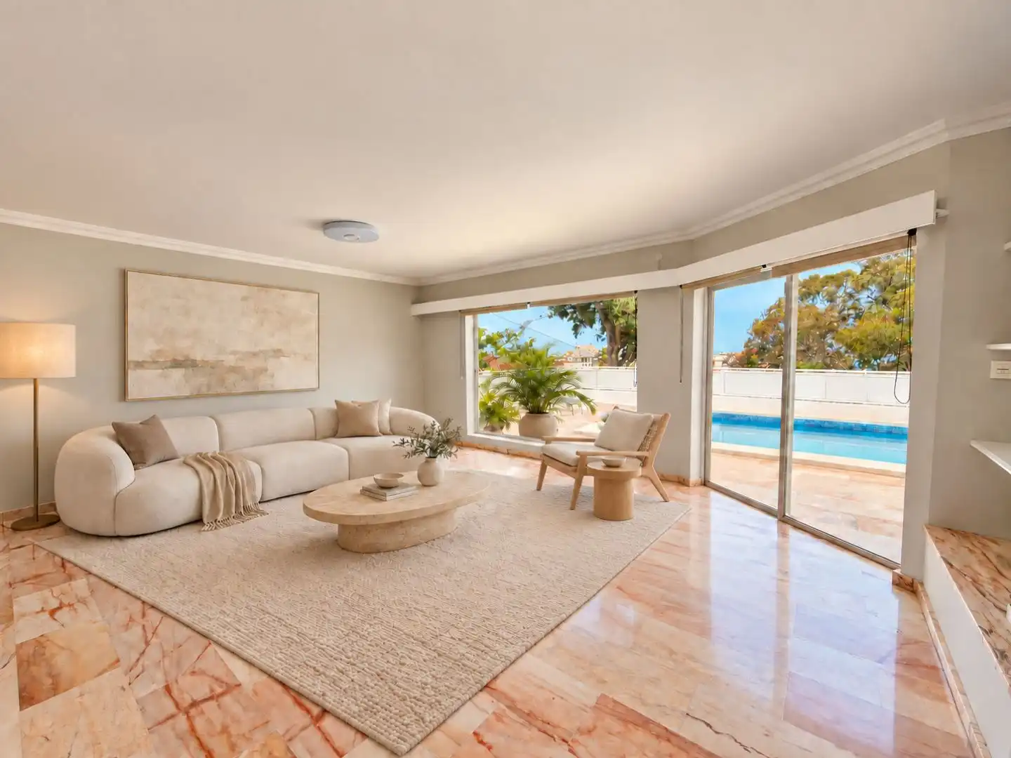Sala d'estar de Casa o xalet en venda en Puerto de la Cruz amb Terrassa i Piscina