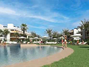 Rez-de-chaussée avec piscine à vendre à Las Lomas de Rame - Bahía Bella