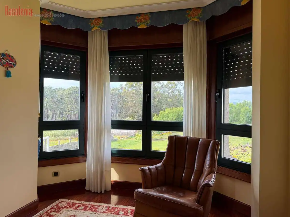 Bedroom of Houses for sale in Vigo   with Heating, Private garden and Terrace