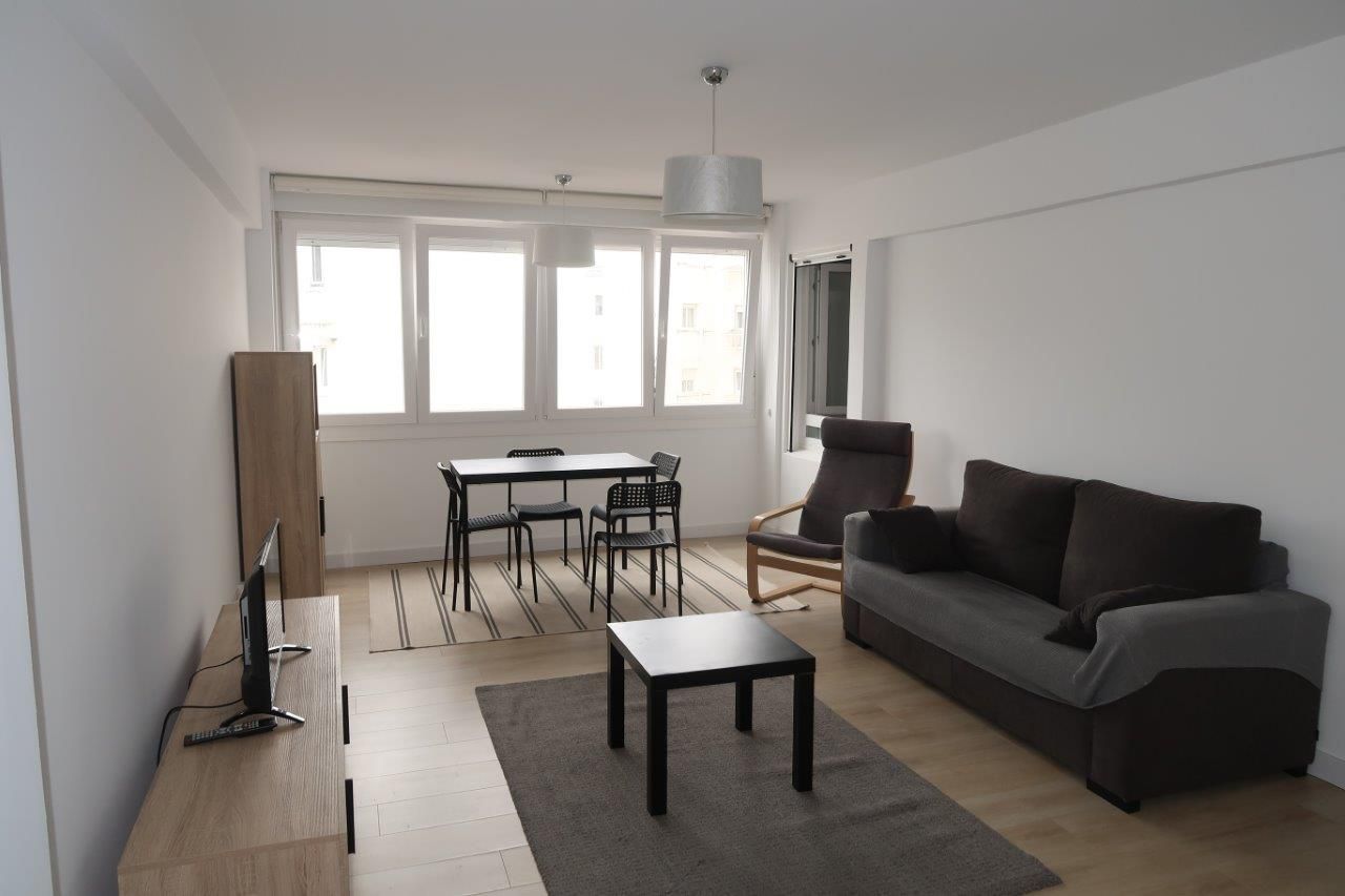 Living room of Flat to rent in A Coruña Capital   with Furnished