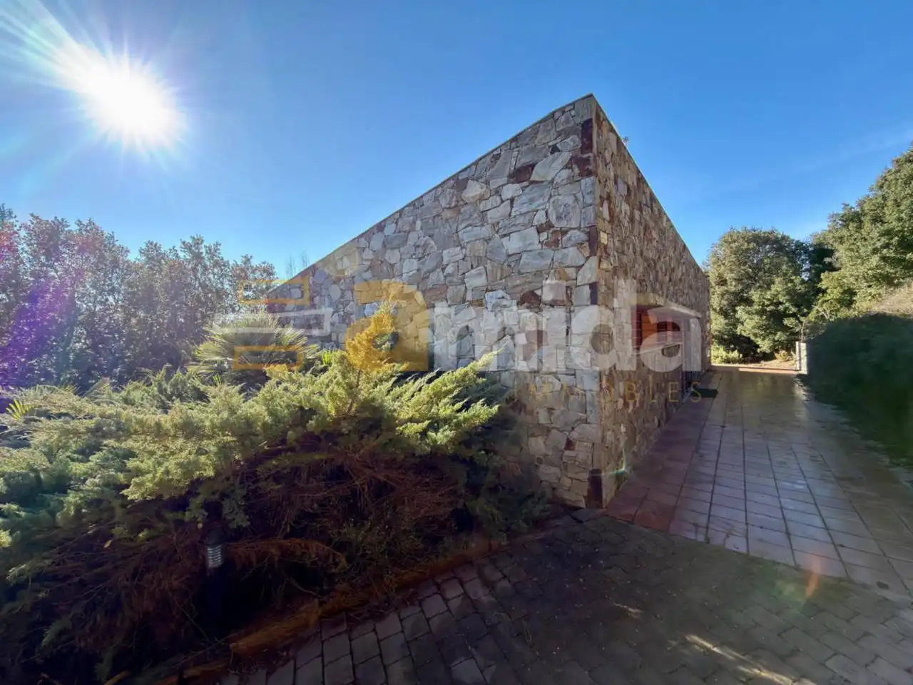 Garden of Houses for sale in Terrassa  with Heating, Private garden and Parquet flooring