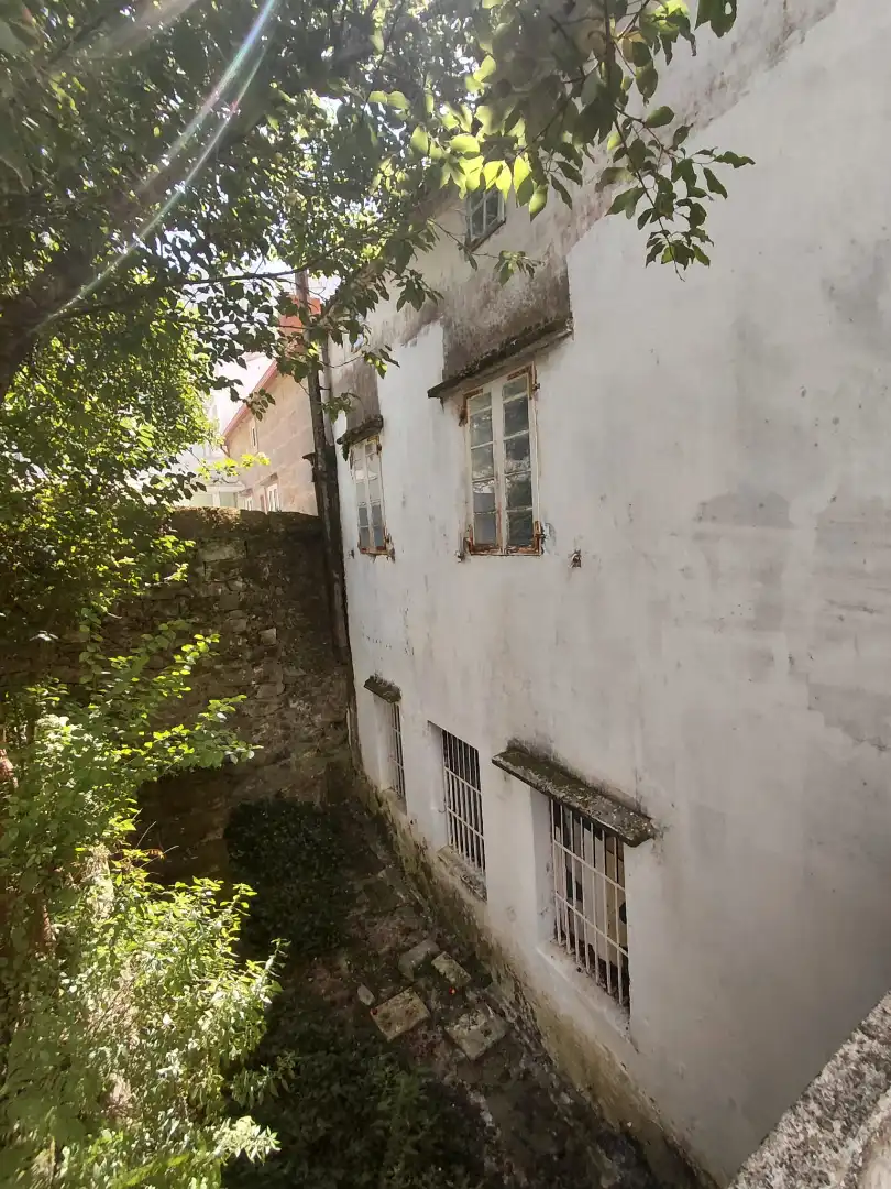 Vista exterior de Casa adosada en venta en Ponteceso con Jardín privado y Trastero