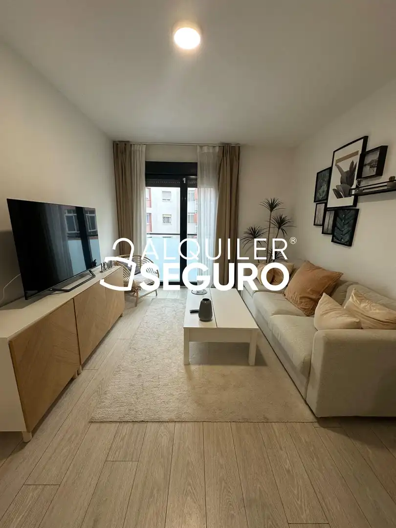 Wohnzimmer von Wohnung zur Miete in Centro