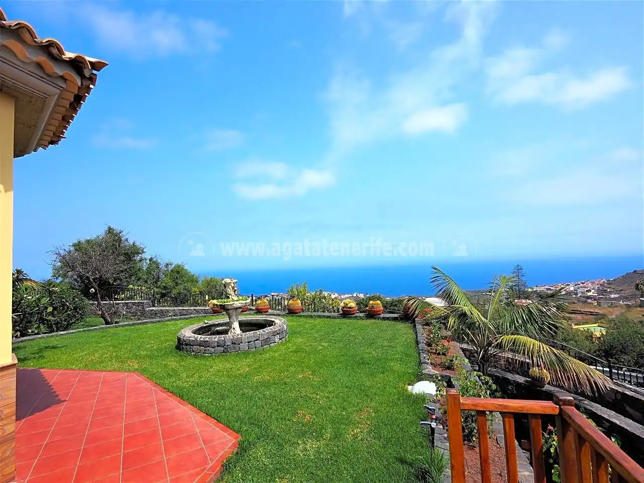 Casa con jardín en venta en La Guancha